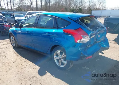 2013 Ford Focus Se z USA, uszkodzony, nr VIN 1FADP3K27DL242906
